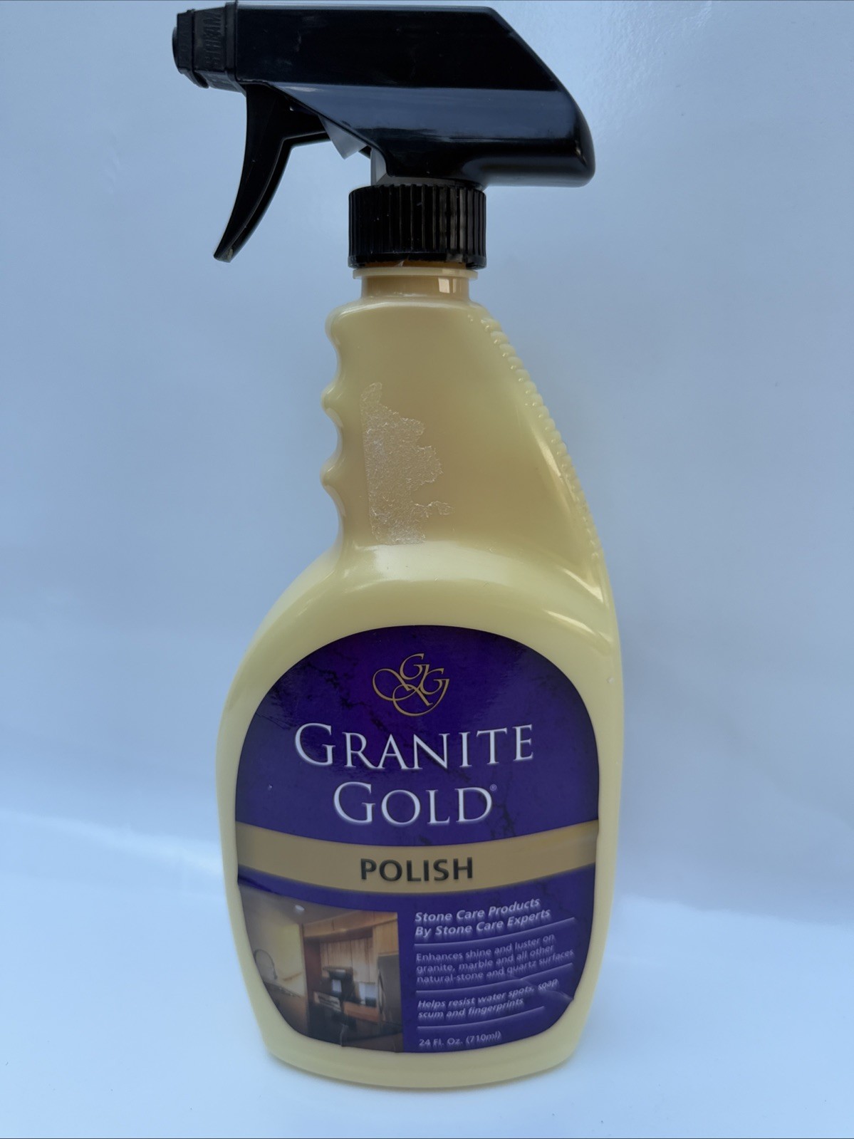 NEW Granite Gold GG0033 Non-Acidic Non-Toxic Polish Streak-Free Formula 24 Oz