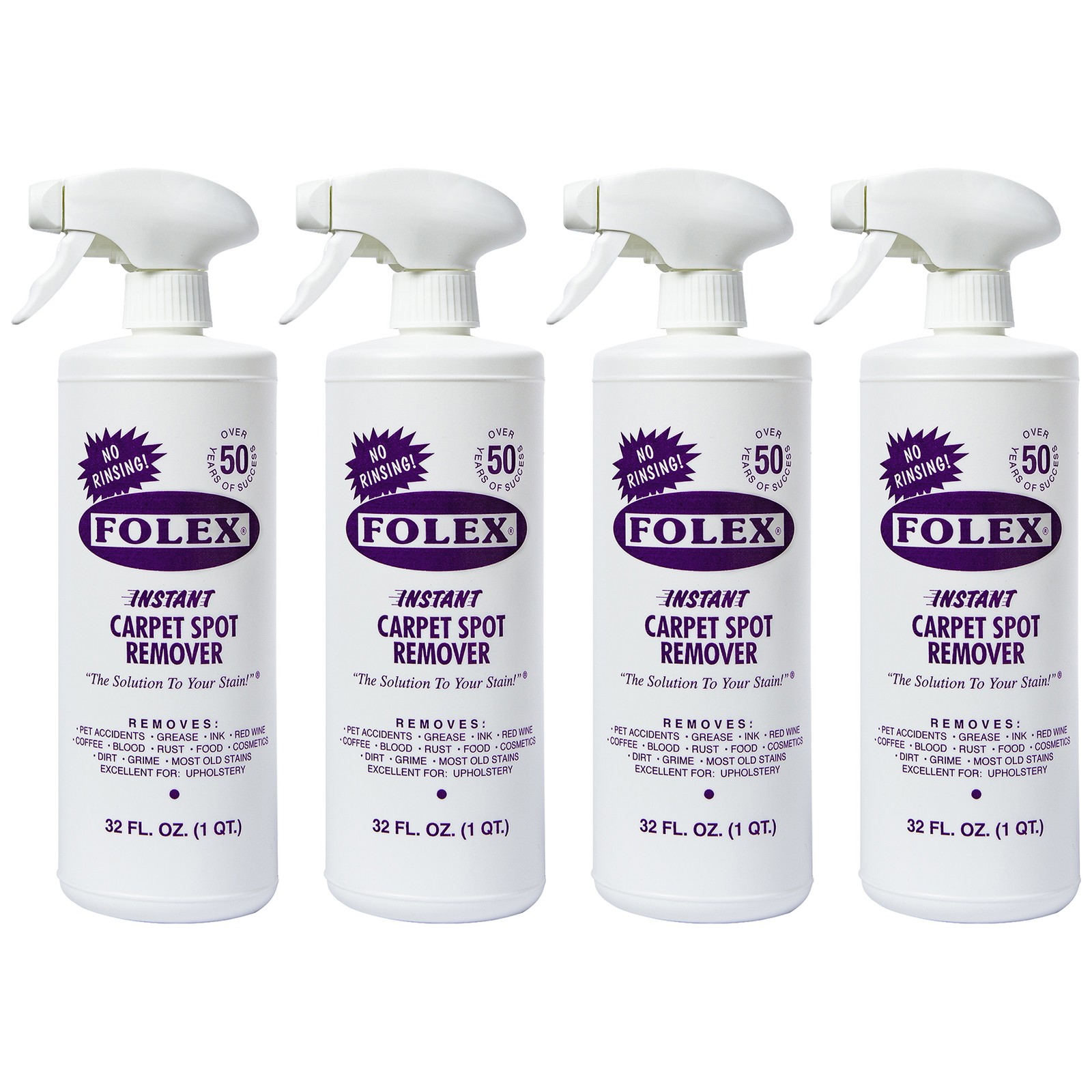 3 Pack Folex 32 oz Instant Carpet Spot Remover Carpet Cleaner