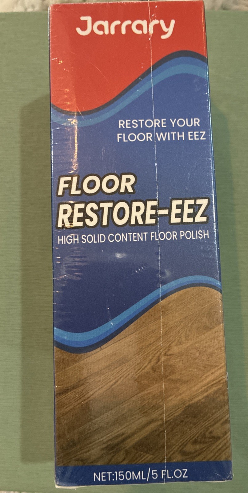 Jarrary Floor Restore-eez High Solid Content Floor Polish 5 fl oz New-sealed