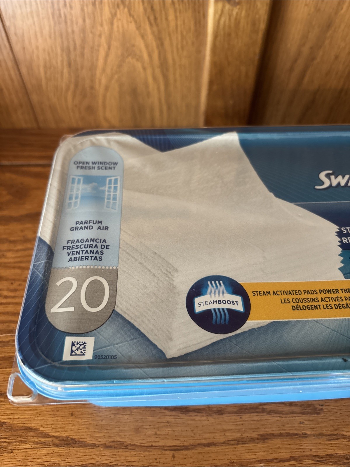 NEW Swiffer Bissell Steam Boost Steampad Refills Open Window Fresh Scent 20ct