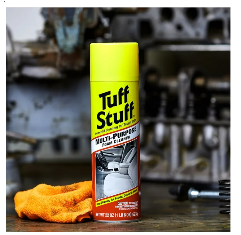 (3 PACK )Tuff Stuff Multi Purpose Foam Cleaner for Deep Cleaning of Car Interior
