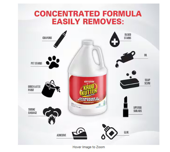 Original Concentrated Cleaner Degreaser, 1 Gallon, Heavy Duty Multi Surface Clea