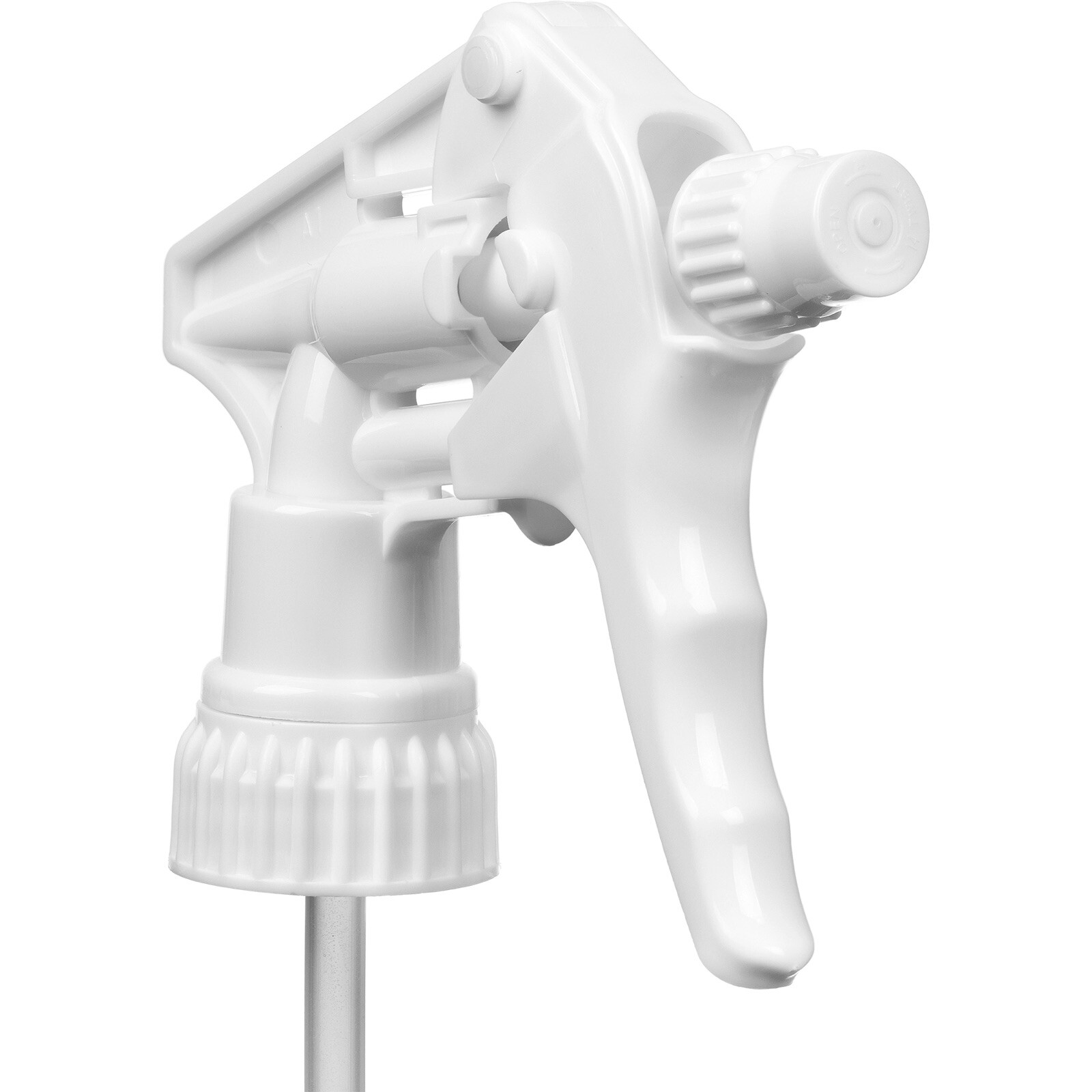 6 Pc Pack White Heavy Duty Trigger Sprayer, 9- 1/4” Dip Tube 28-400