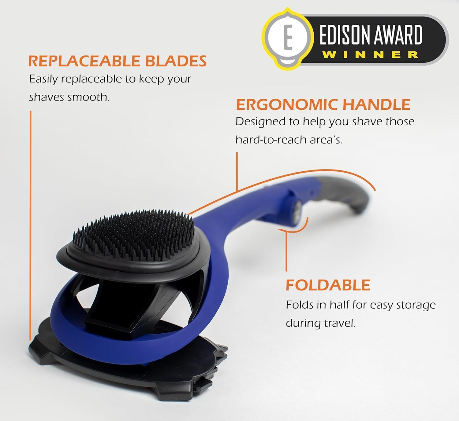 baKblade 2.0 Elite Back Shavers for Men: The DIY Back Hair Shaver for Men with