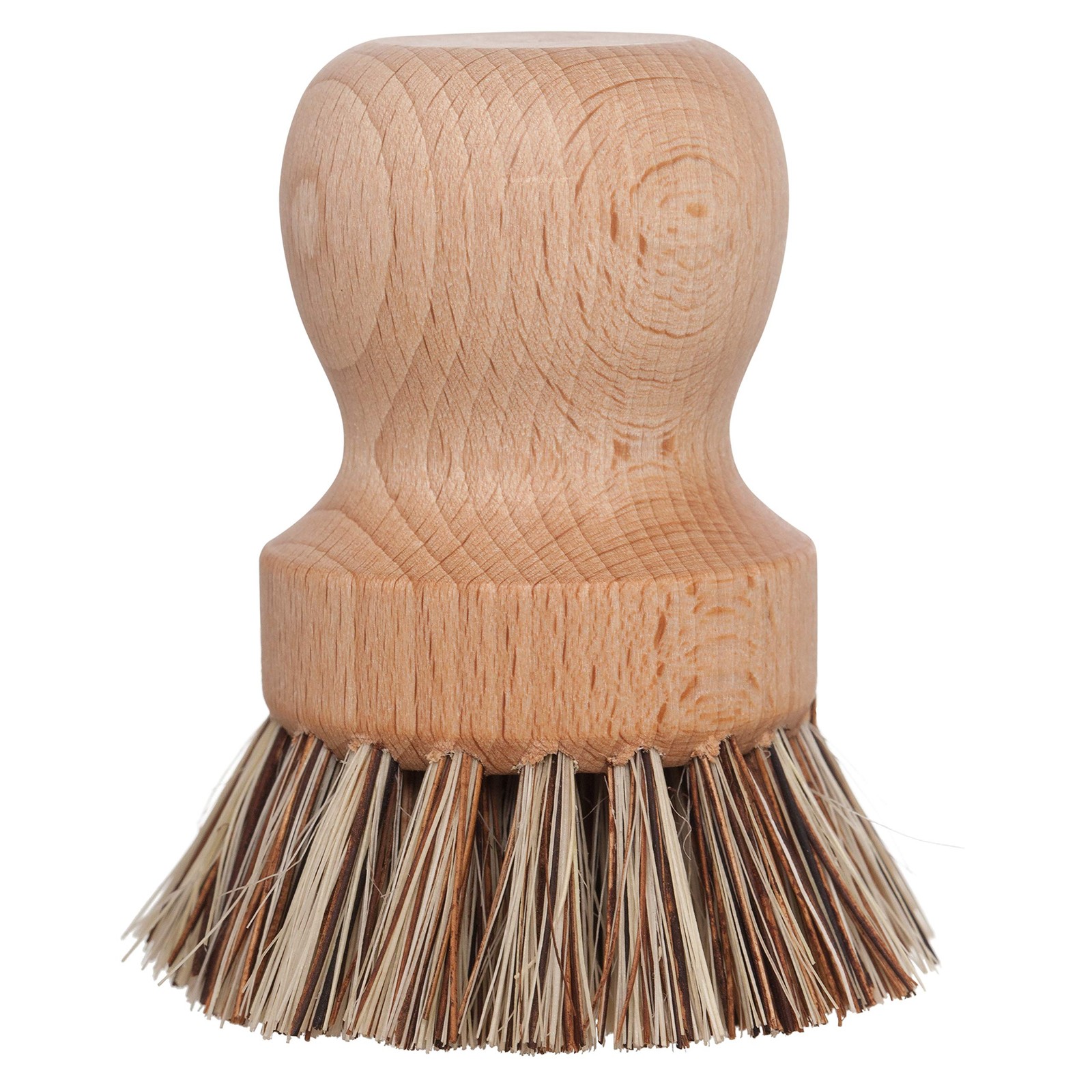 Redecker Pot Brush, Union Fiber, 2-Pack Heavy Duty Scrub Brushes for Pots, Ca…