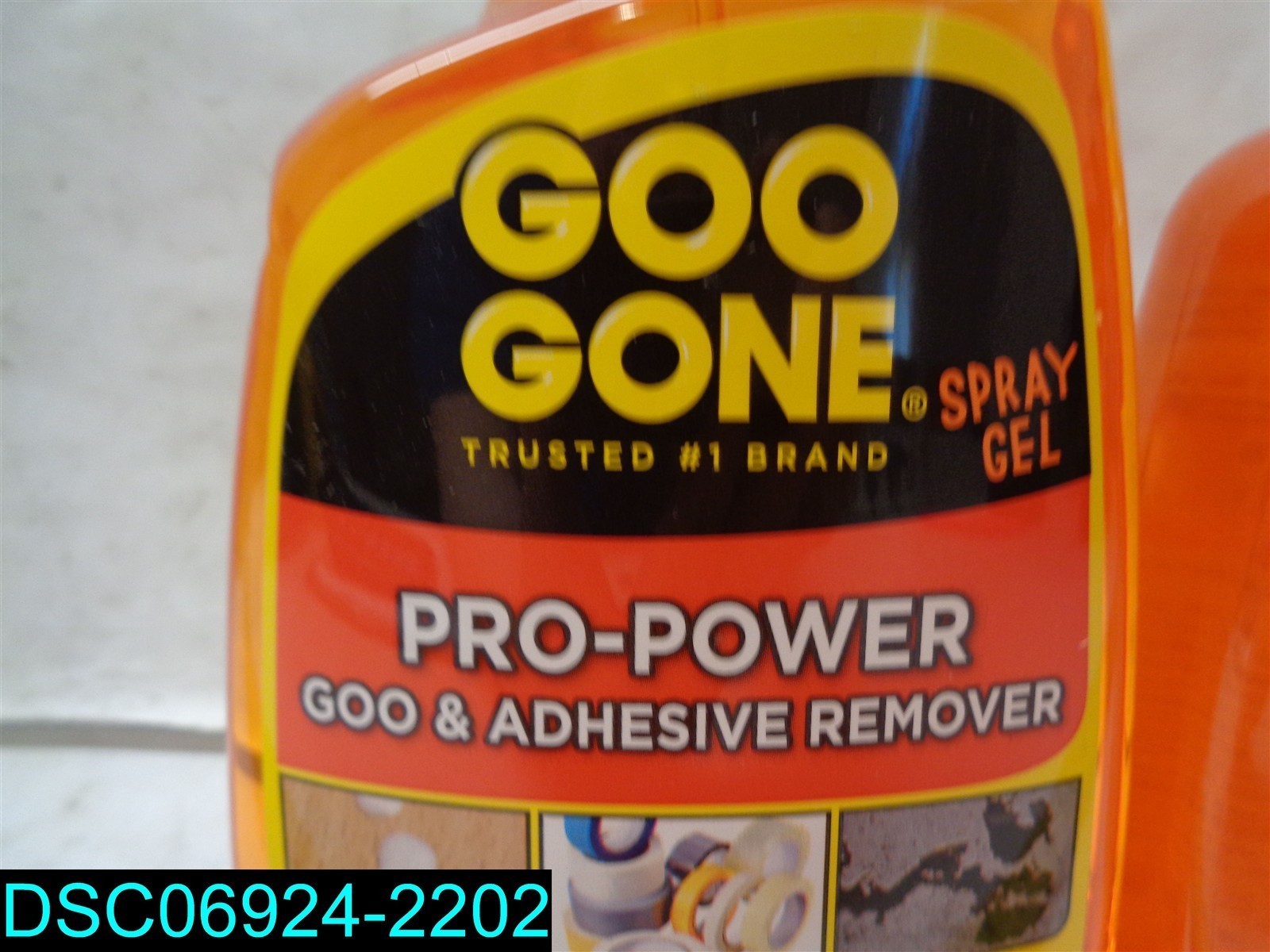 QTY=48oz: (2 X 24oz) Goo Gone Pro-Power Spray Gel Surface Safe Great Cleaner