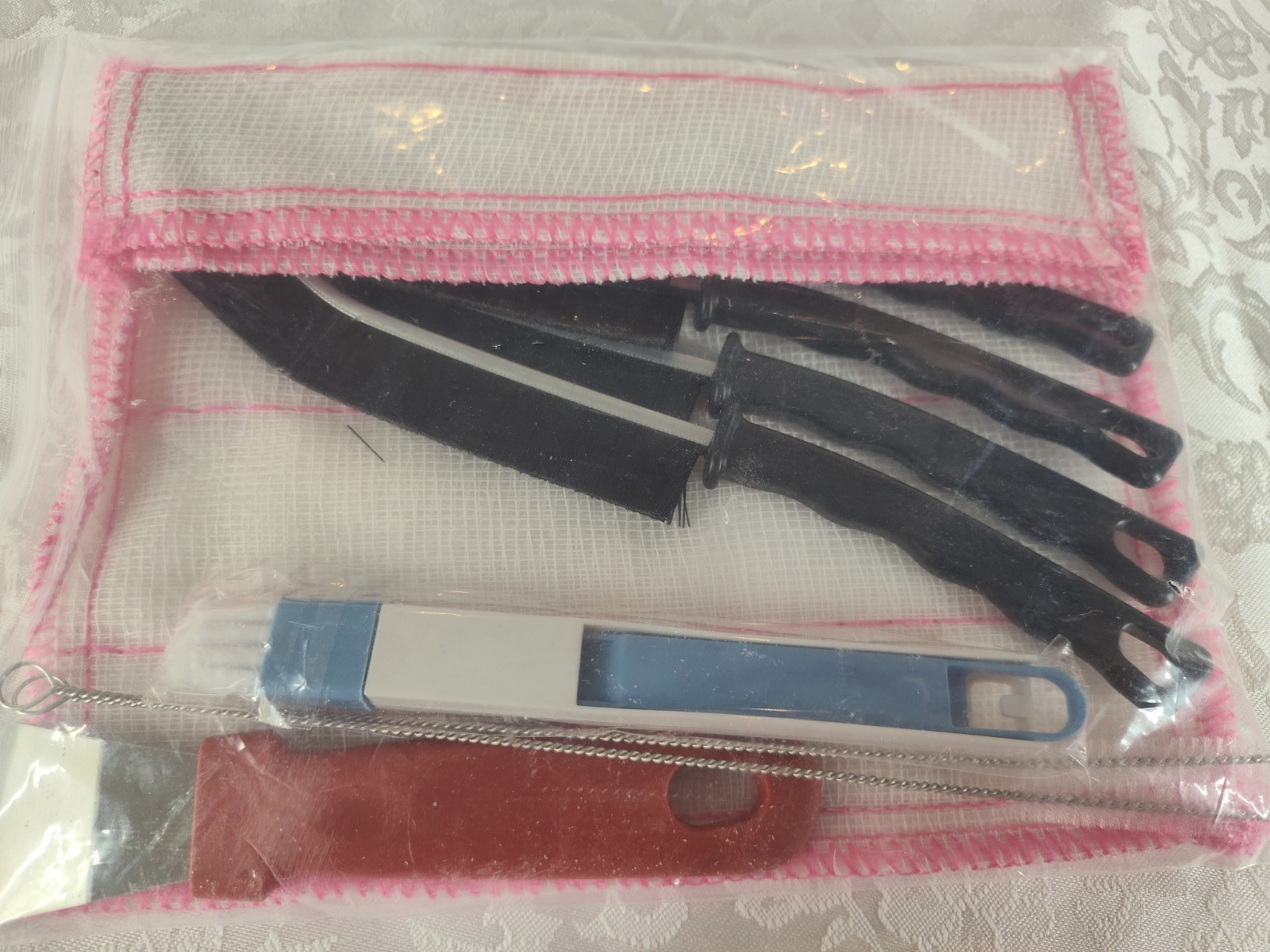 Crevice 10 pcs Cleaning Kitchen Tiles Windows Sink Tool Set ST41