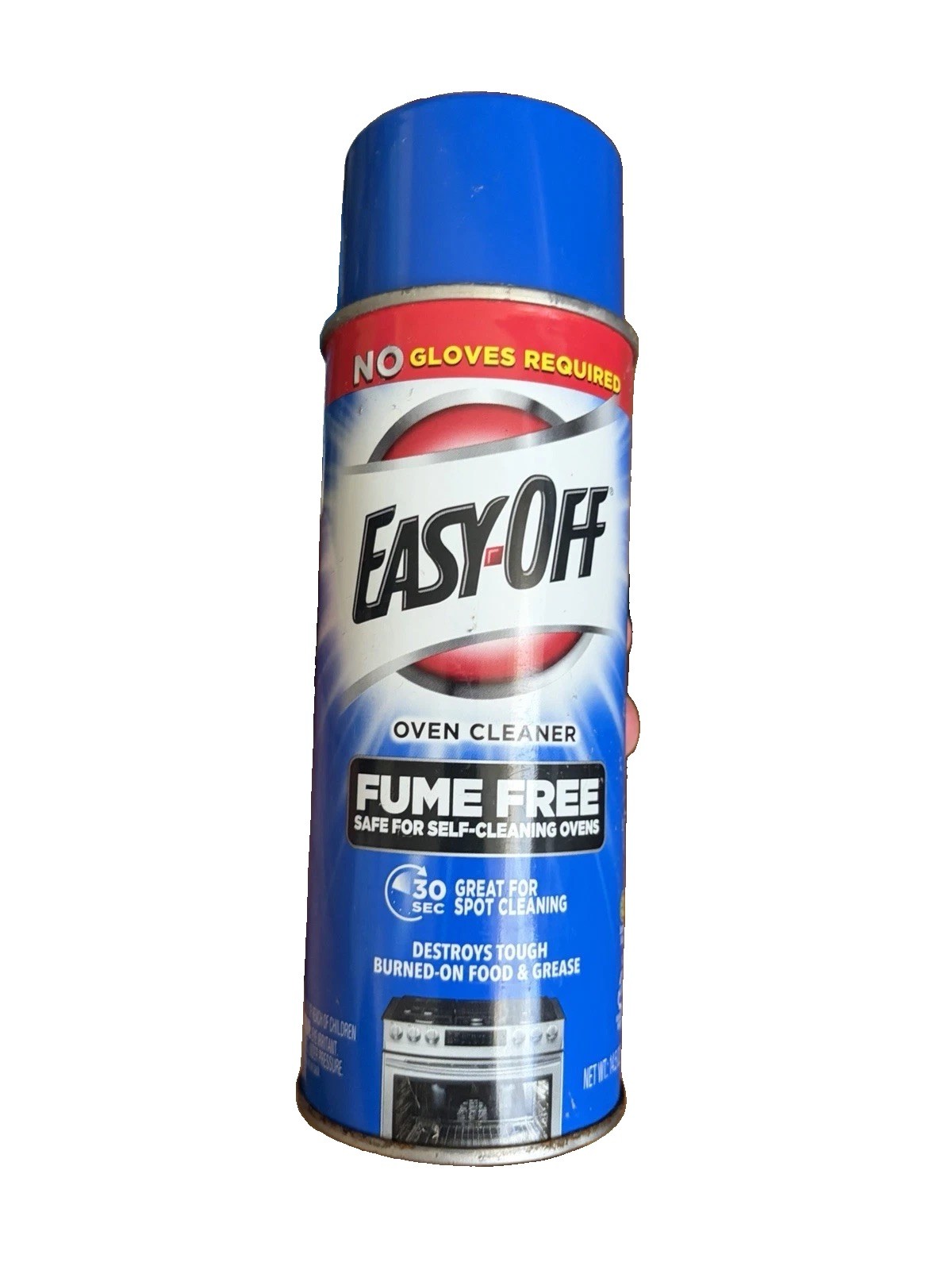 EASY-OFF Fume Free Oven Cleaner Spray Lemon Scent Foam 14.5 Oz 1 Count