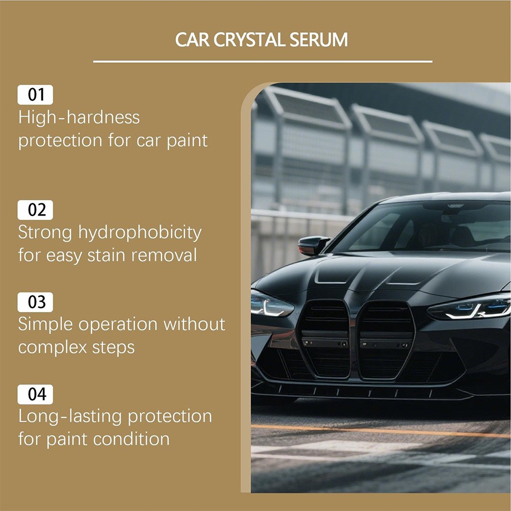 Ptz Crystal Serum – Advanced Graphene Ceramic Coating for Cars Enhanced 1PC/50ml