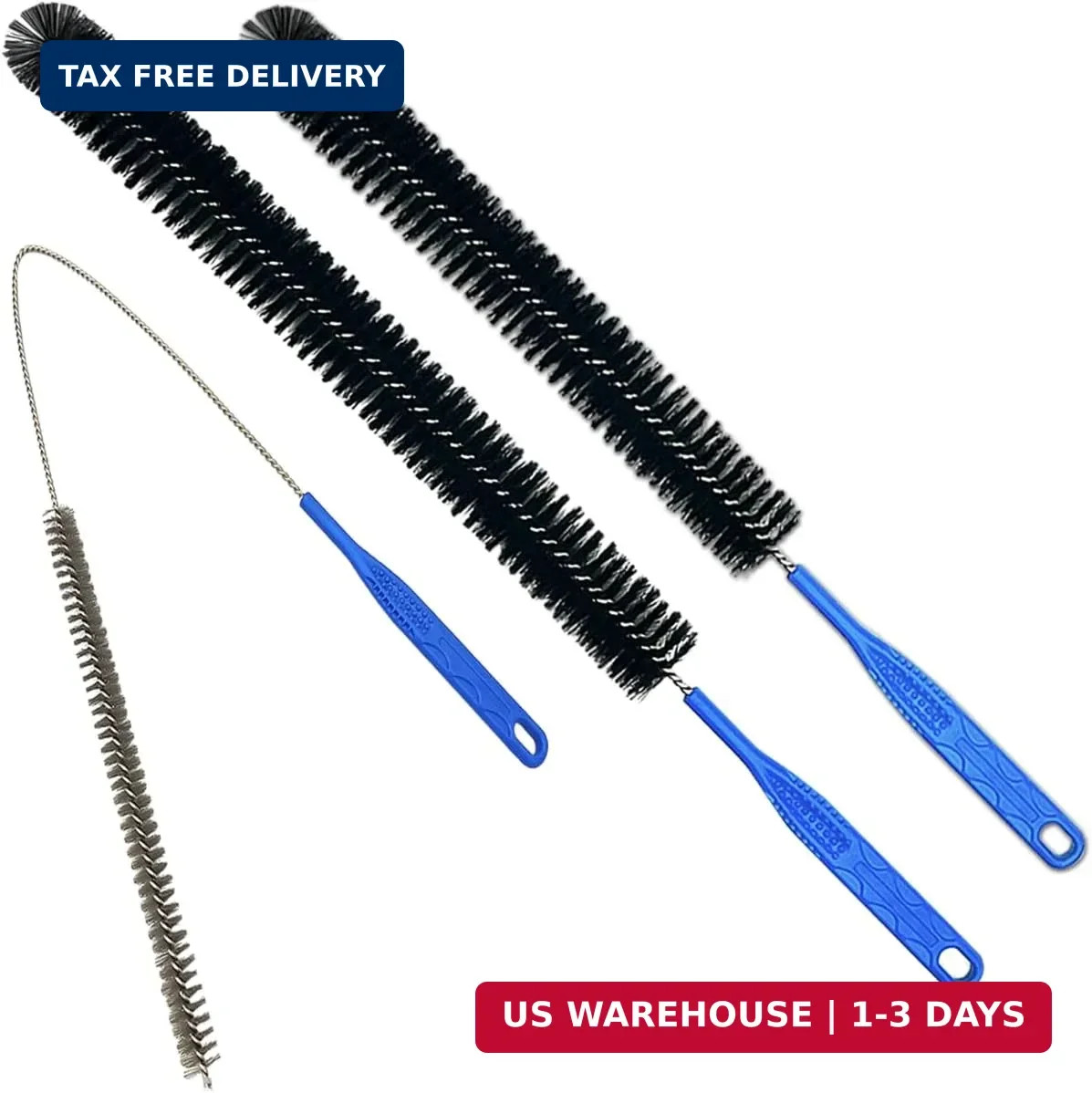 Flexible Cleaning Tool,Bendable Sewer Drain Brush, Long Pipe Cleaner for Home Ki