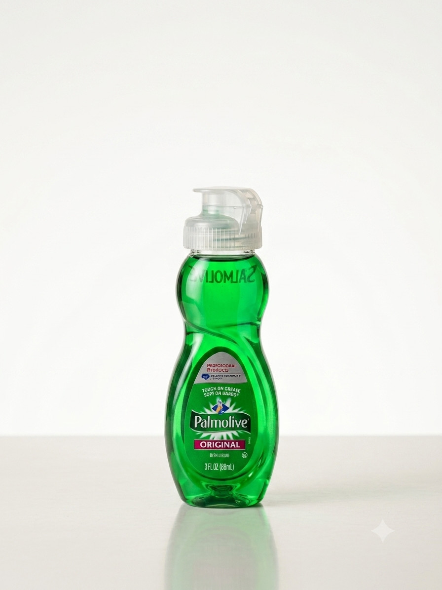 Palmolive Original Liquid Dish Soap 3 oz Travel Size Tough on Grease 4 Pack