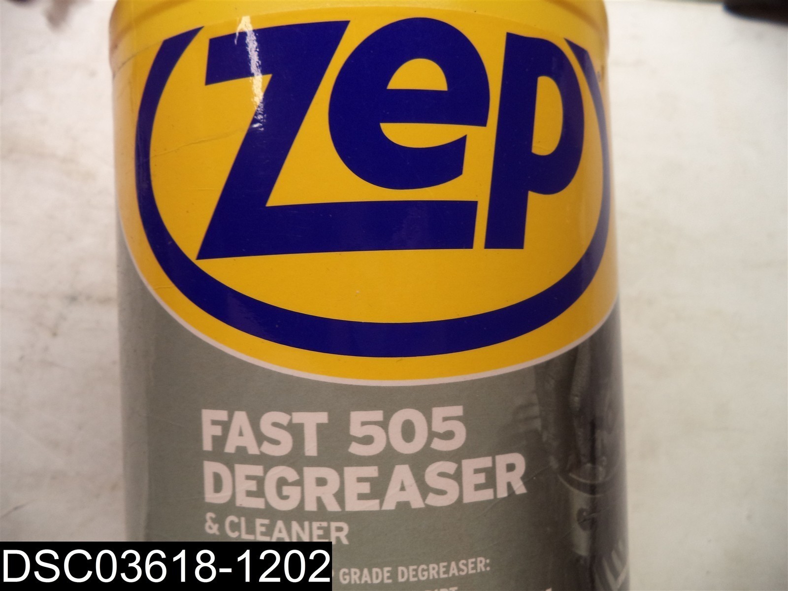 QTY=4 Gal(4X1 Gal):ZU505128 Zep Fast 505 Lemon Cleaner and Degreaser