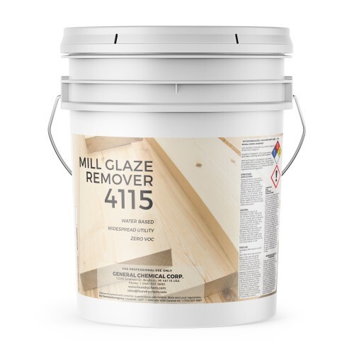 DeckGeneral Mill Glaze Remover – Remove Resin from New Wood – 5 Gal