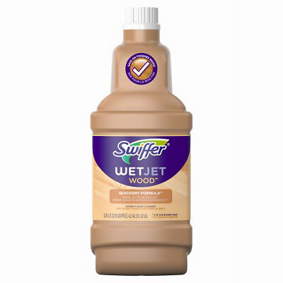 Swiffer 23682 WetJet Wood Floor Cleaner, 1.25 Liter – Quantity 1