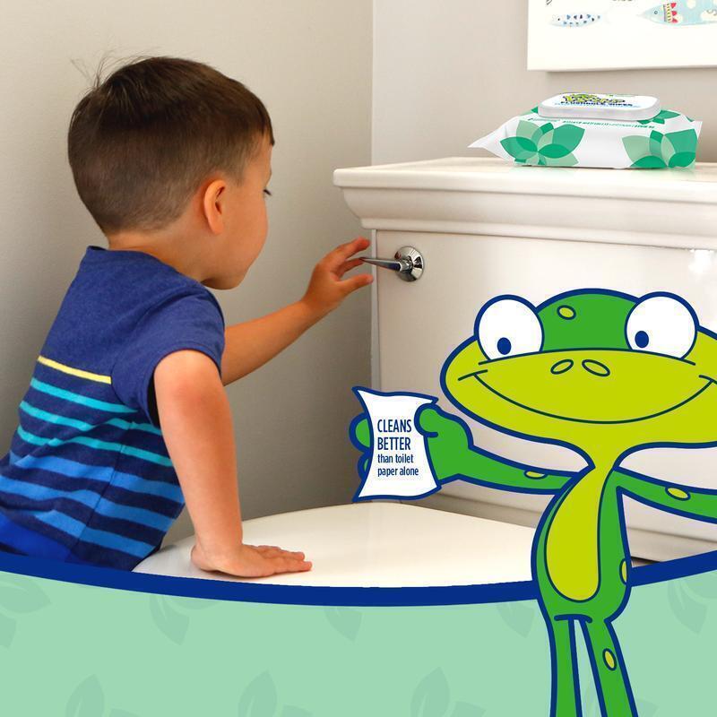 Sensitive Flushable Cleansing Wipes Potty Training Travel Aid 240 Wipes New