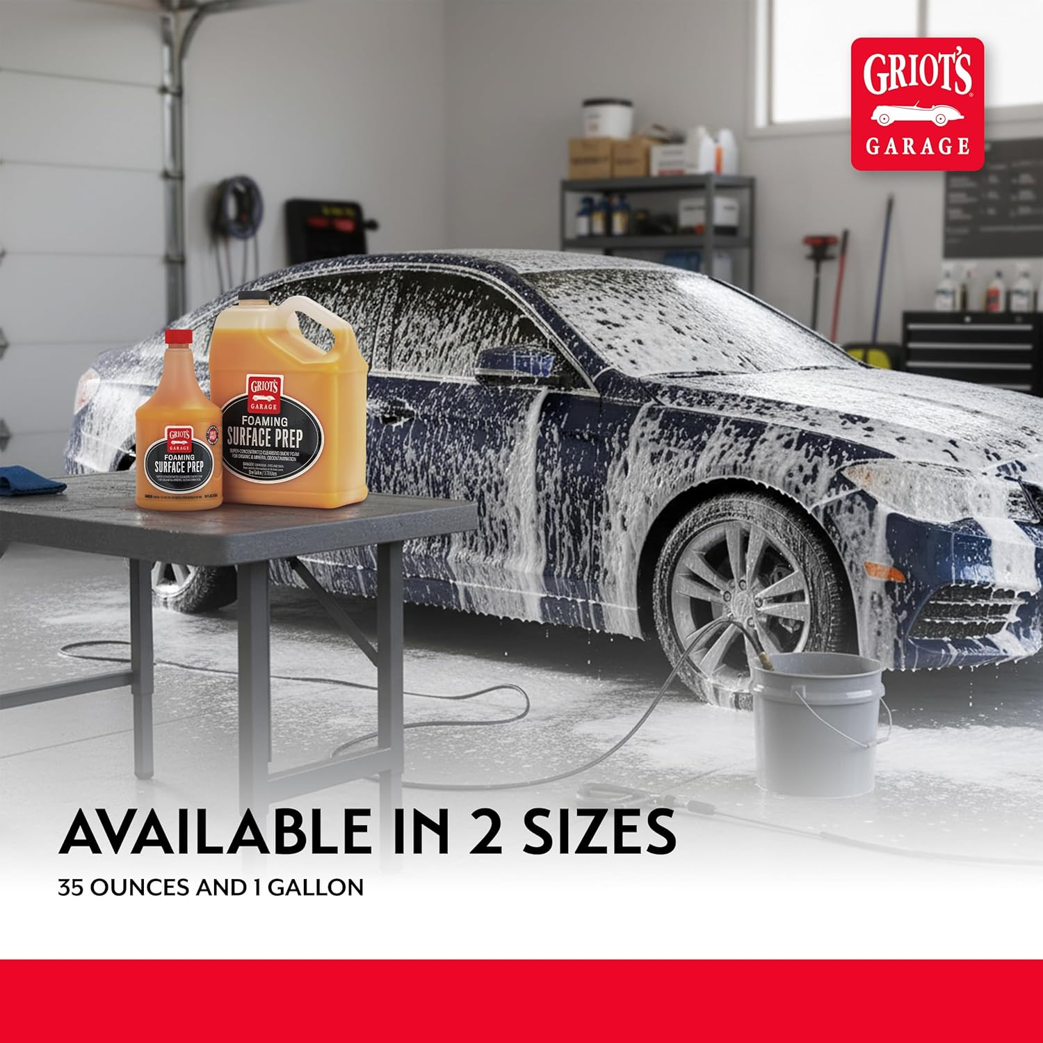 BOSS Foaming Surface Prep for Foam Cannon, Car Wash Soap Shampoo for Cleaning Mo