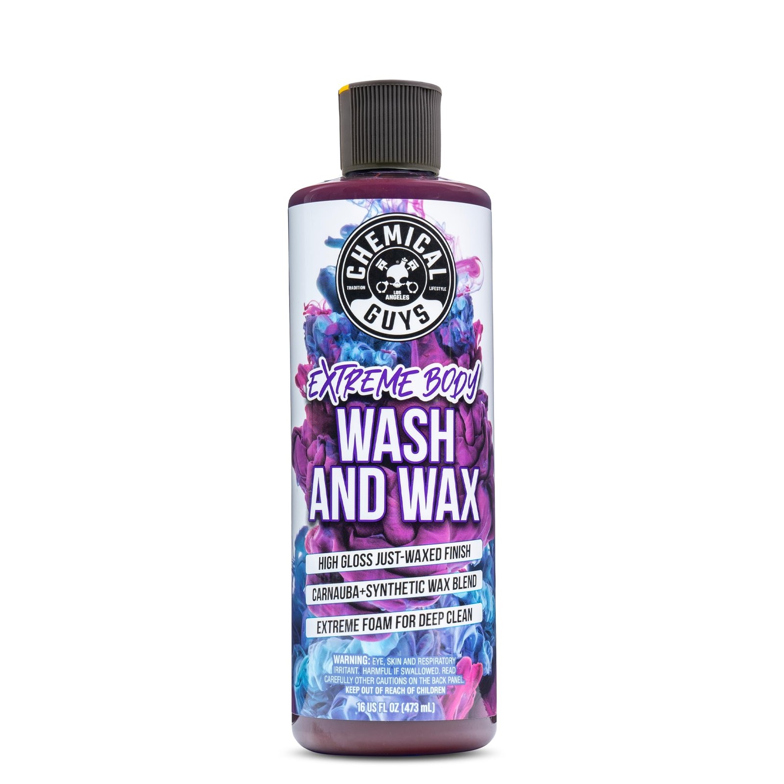 Chemical Guys Extreme Bodywash & Wax Foaming Car Wash Soap Soap for Foam Can…