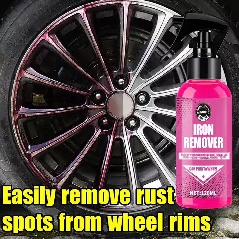 All-Purpose Rust Remover Spray 120ML Fast-Acting Iron Oxidation Eliminator