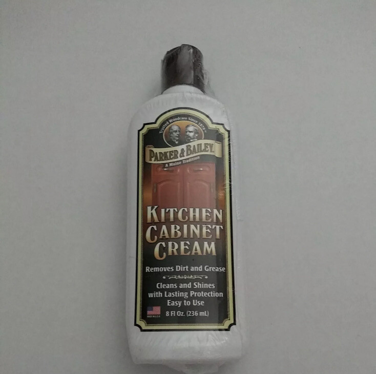 Parker & Bailey Honey-Almond Scent Kitchen Cabinet Cream 8 oz. Cream