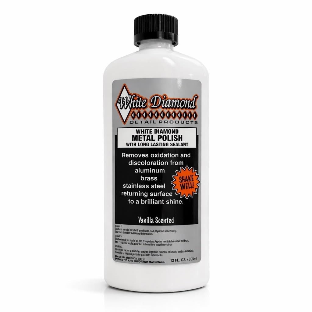 Metal Polish & Sealant 12 fl oz – Cleaner, Polisher & Protectant for Aluminum, B