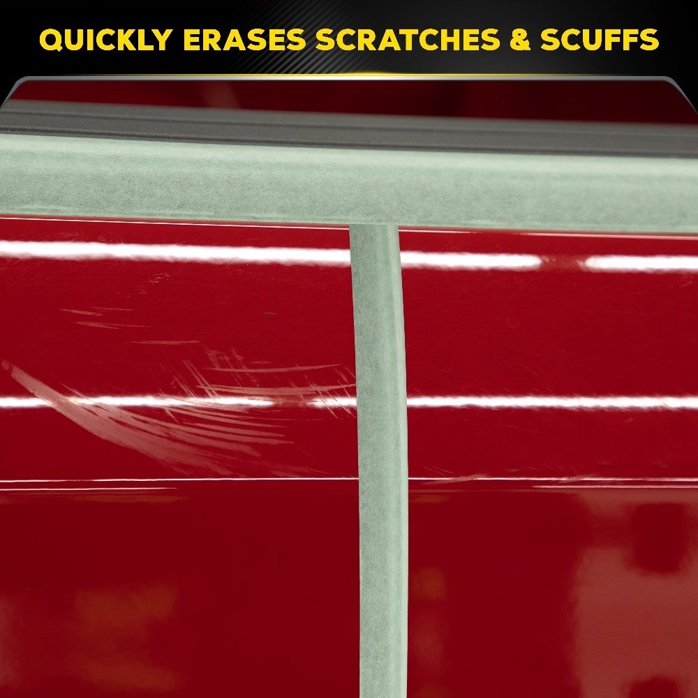 Drill Mounted Scratch Remover Kit with Buffing Pad Polishing Compound and