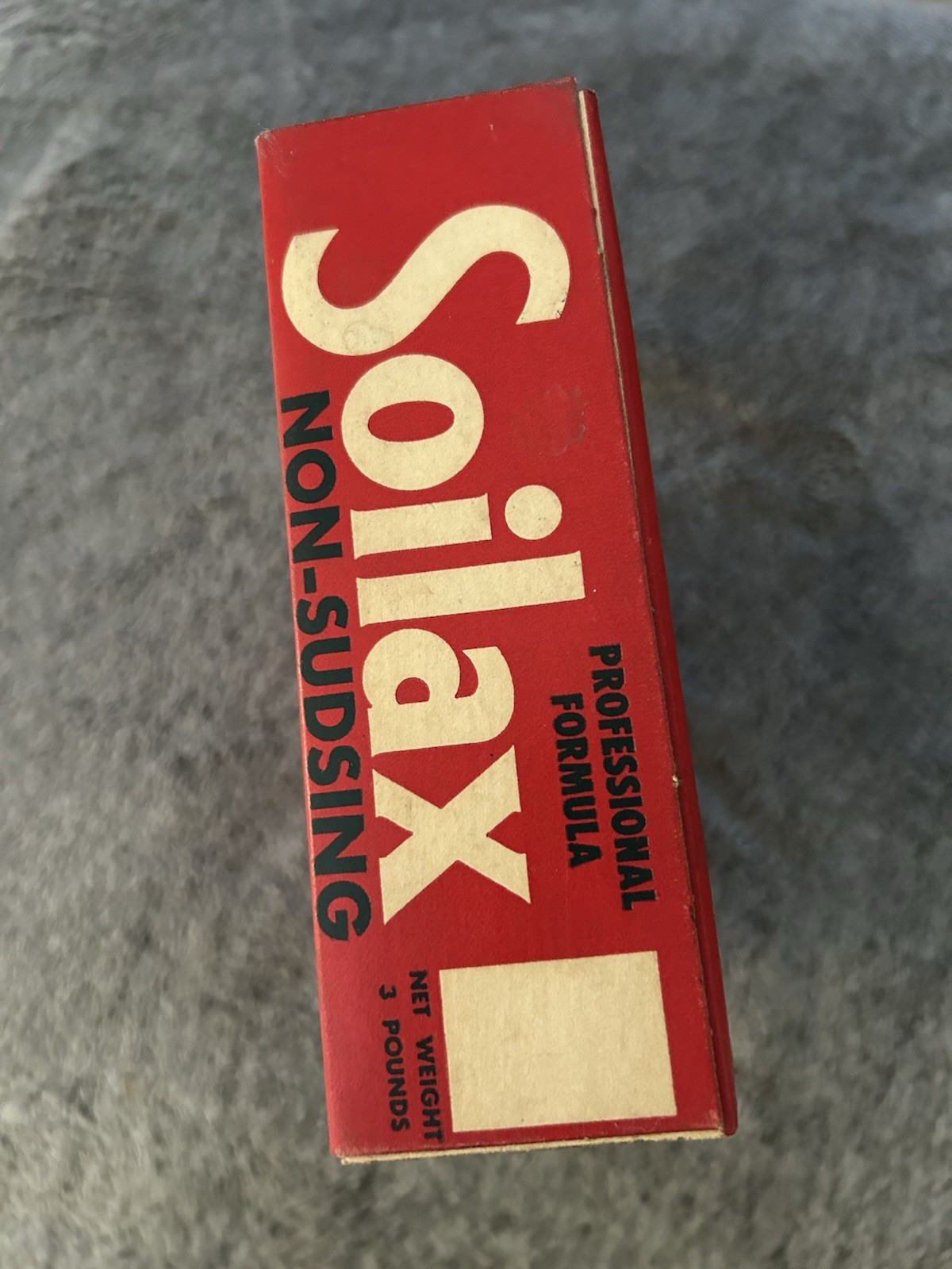 Soilax Vintage Powdered Cleaner Wall Floor 3 Lb Box Collectible Vintage 1965