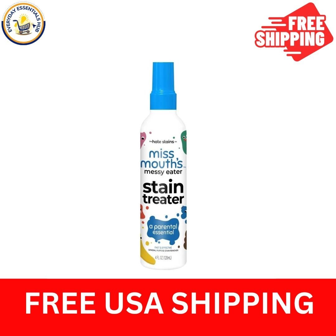 Miss Mouth’s – Messy Eater Stain Treater Spray 4 fl oz – Stain Remover