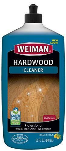 Weiman Hardwood Floor Cleaner – 32 Ounce – Non-toxic for Finished Hardwood Oak