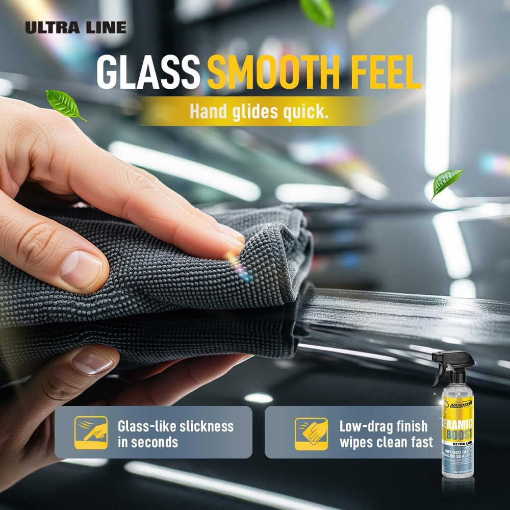Ultra Line Ceramic Boost 1 Gallon – DIY Sio2 Spray Sealant for Finishes and Cera