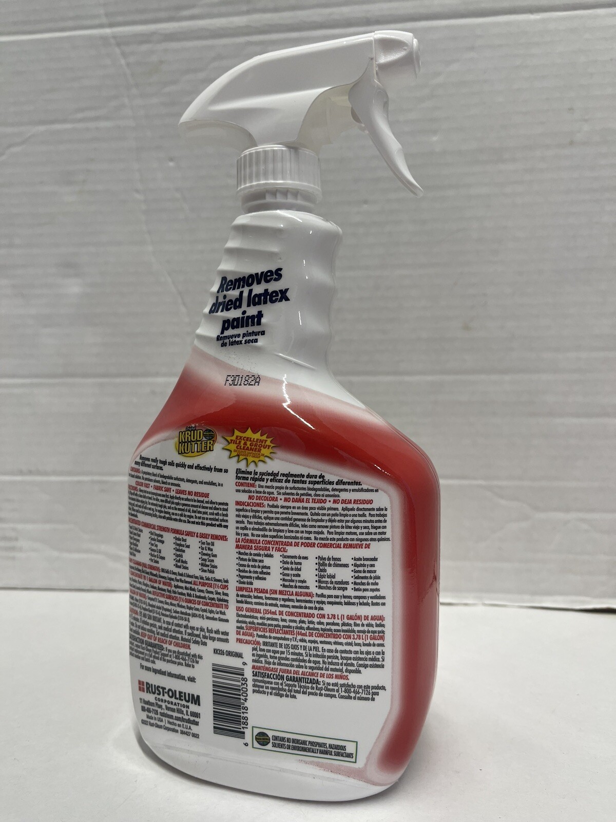 Krud Kutter KK326 Original Concentrated Cleaner/Degreaser, 32 oz, 6 Pack