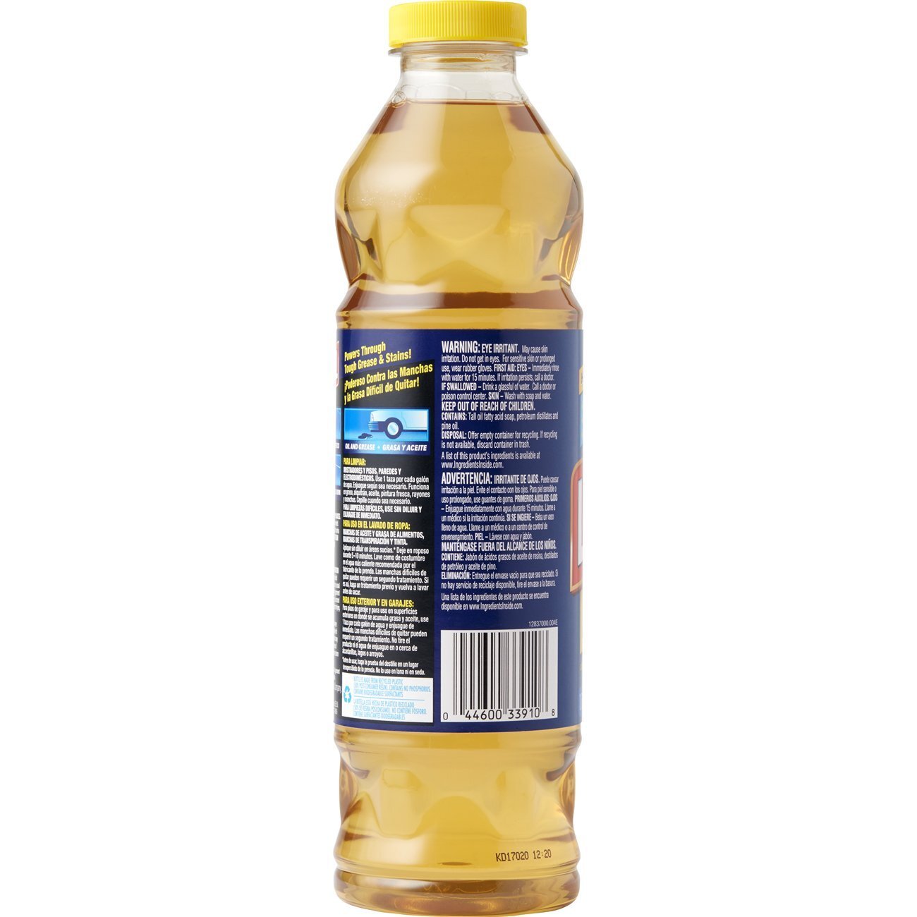 Lestoil Heavy Duty Multi Purpose Cleaner 48 Fl Oz Strong Stain Remover