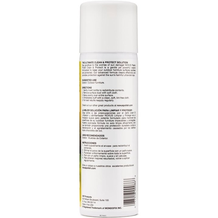 NOVUS 7506E | Clean and Protect Outdoor Furniture Surface Protection | 7 Ounce