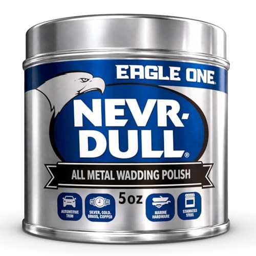 Nevr Dull All Metal Wadding Polish, Chrome and Metal Cleaner for Single Single