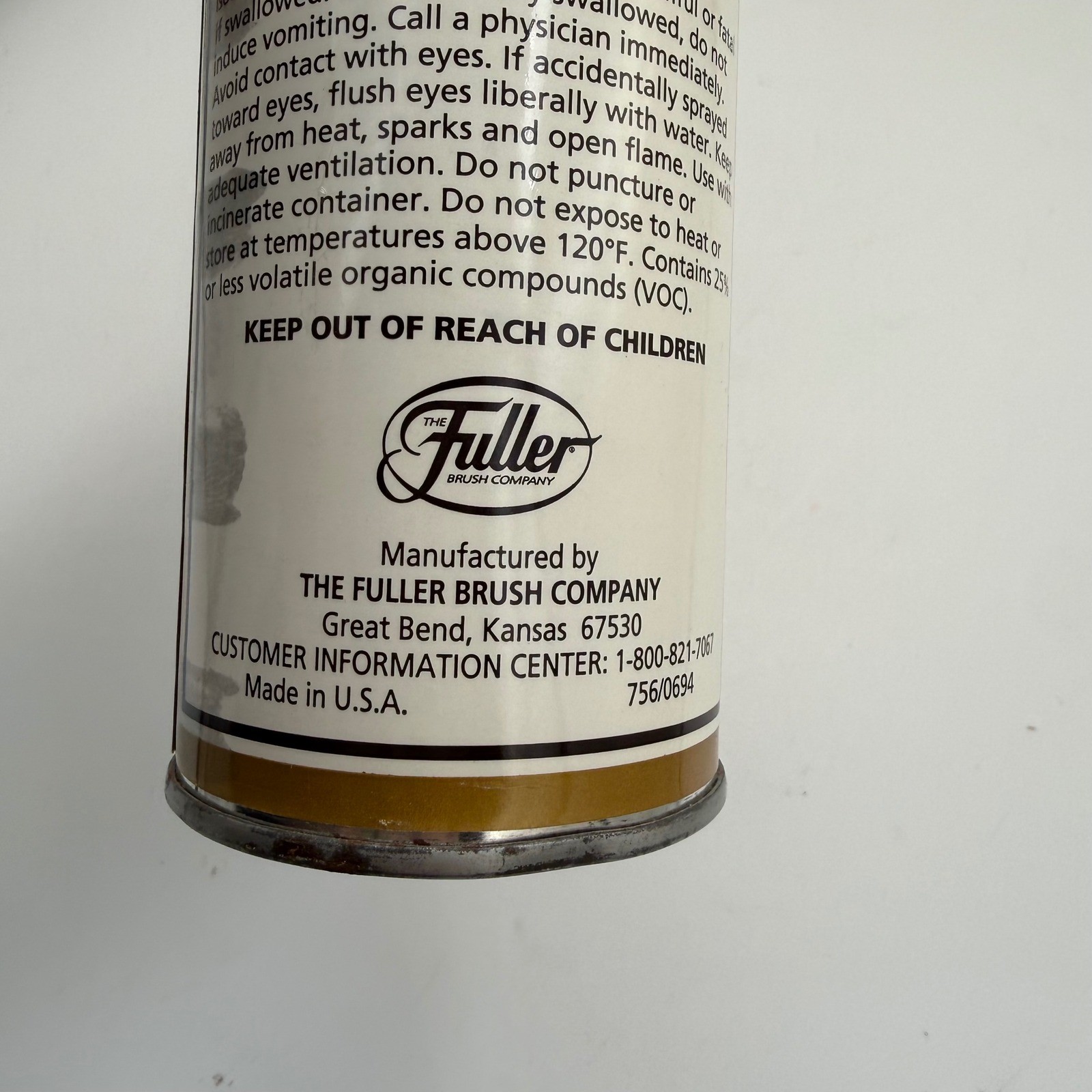 Fuller Brush Company Duster Spray 15.5 oz Wood Surface Dust Magnet Made in USA