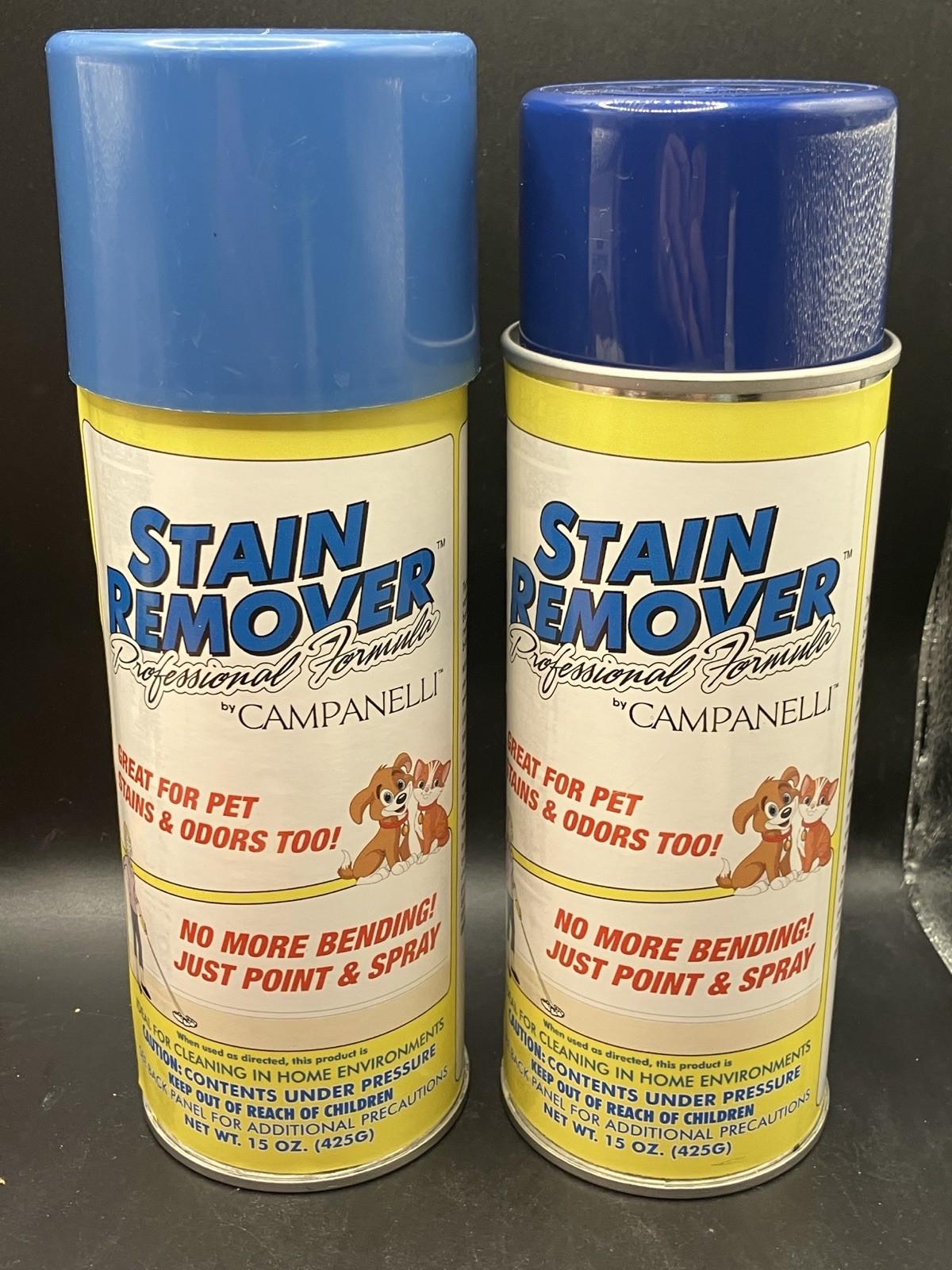 Campanelli Professional Formula Stain Remover Point & Spray Pet Odors x 2, Used