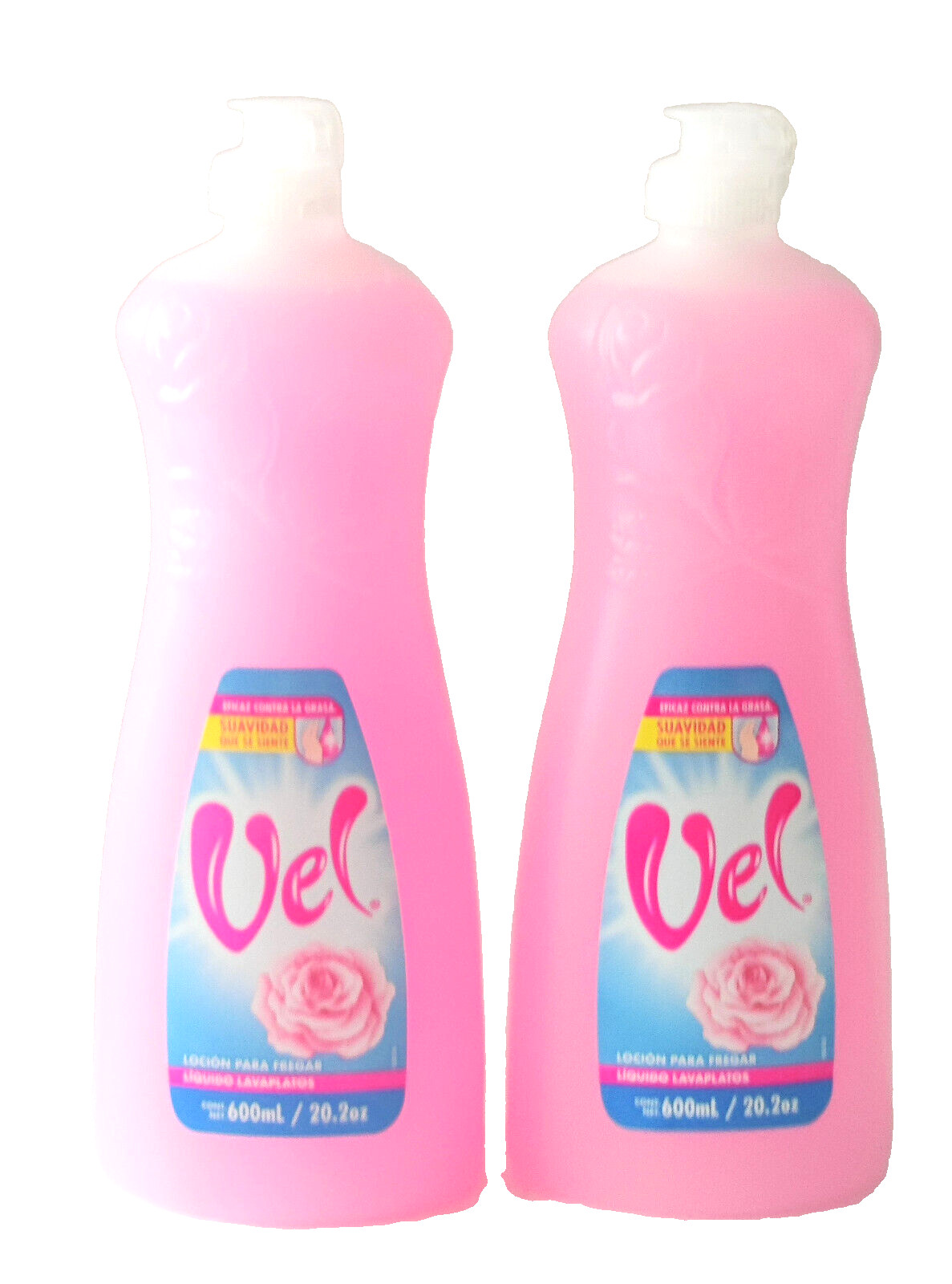 Vel Rosita Ultra Concentrate Puerto Rico Dish Soap 2-20oz BT Cleaning Detergent