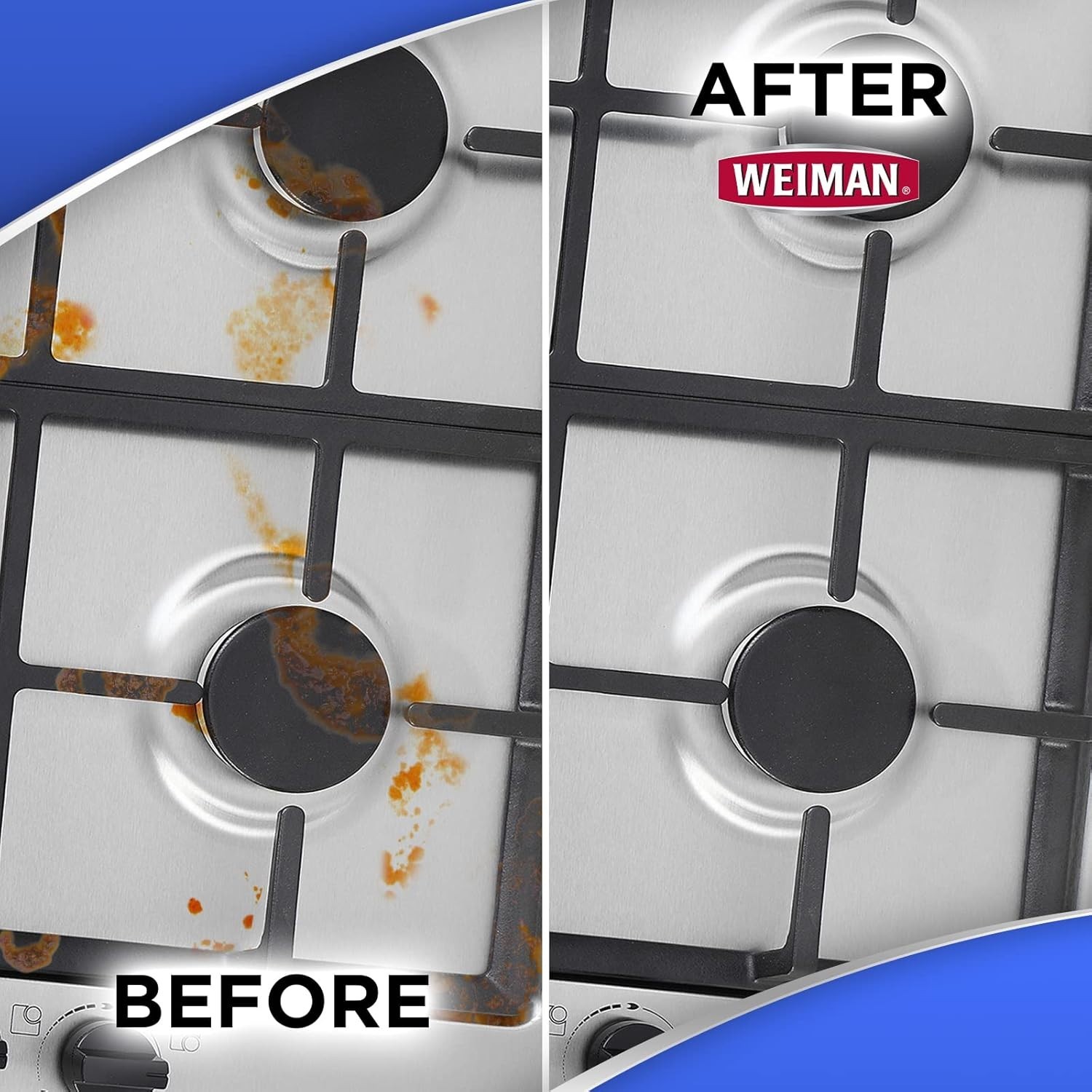 Powerful Degreaser for Gas Ranges – Streak-Free Spray, 12 oz, Natural Formula