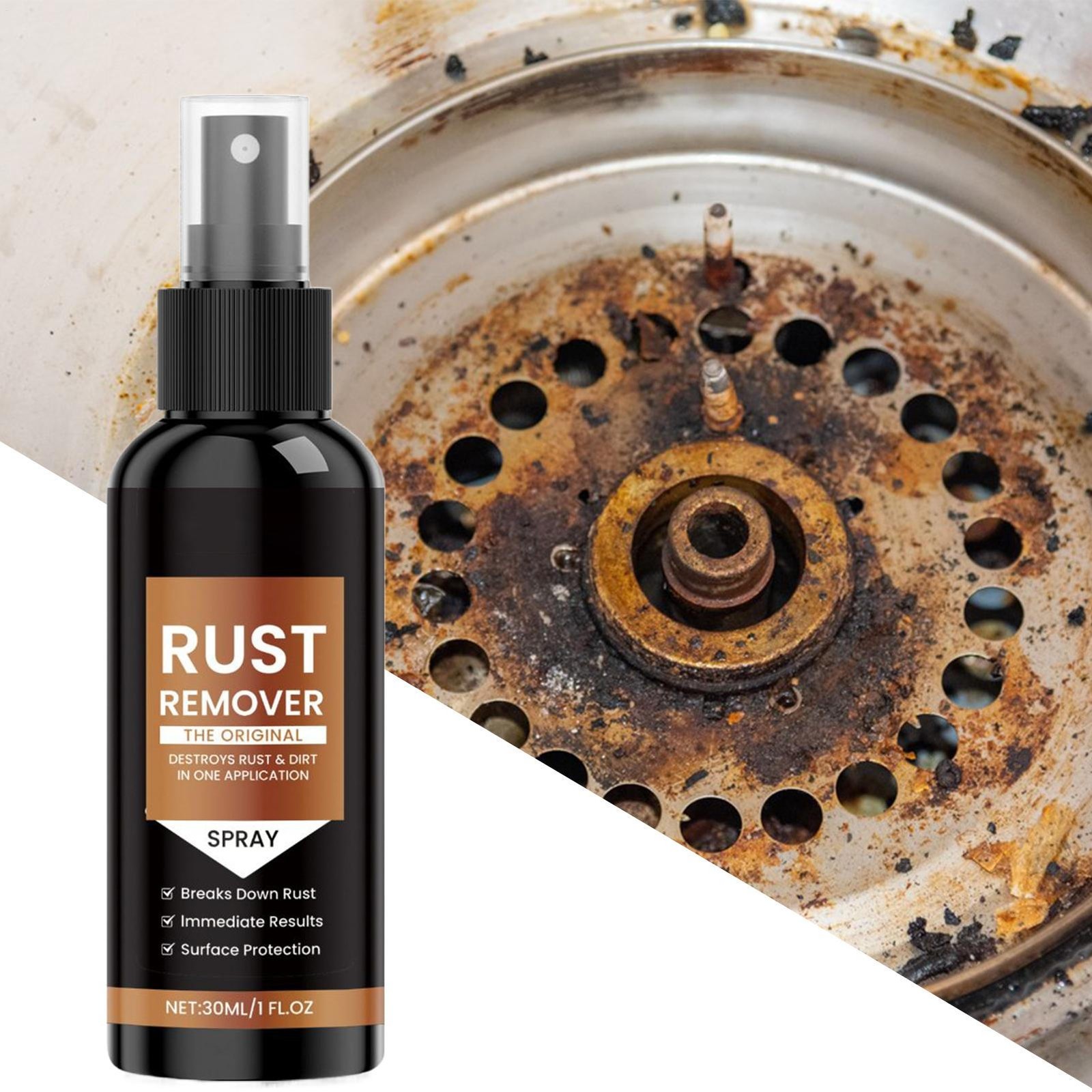 Nexa Rust Remover Spray 2025 Upgrade for Metal Car Scratch Remover Fast Action