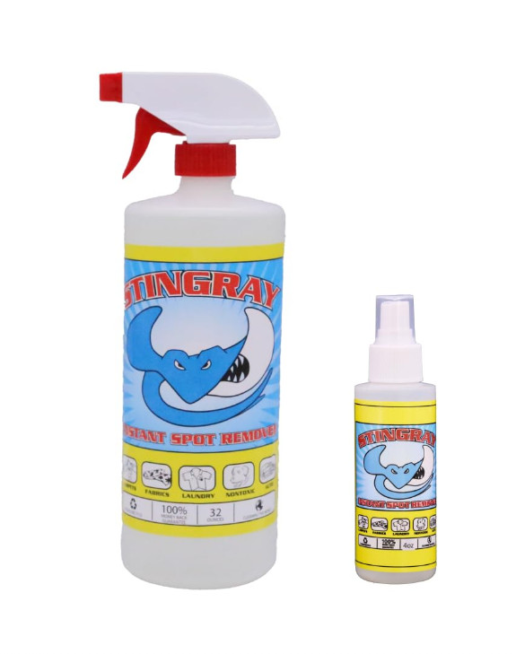 Stingray Spot Remover Combo 32 oz + 4 oz Unscented Oprah’s Favorite Things USA