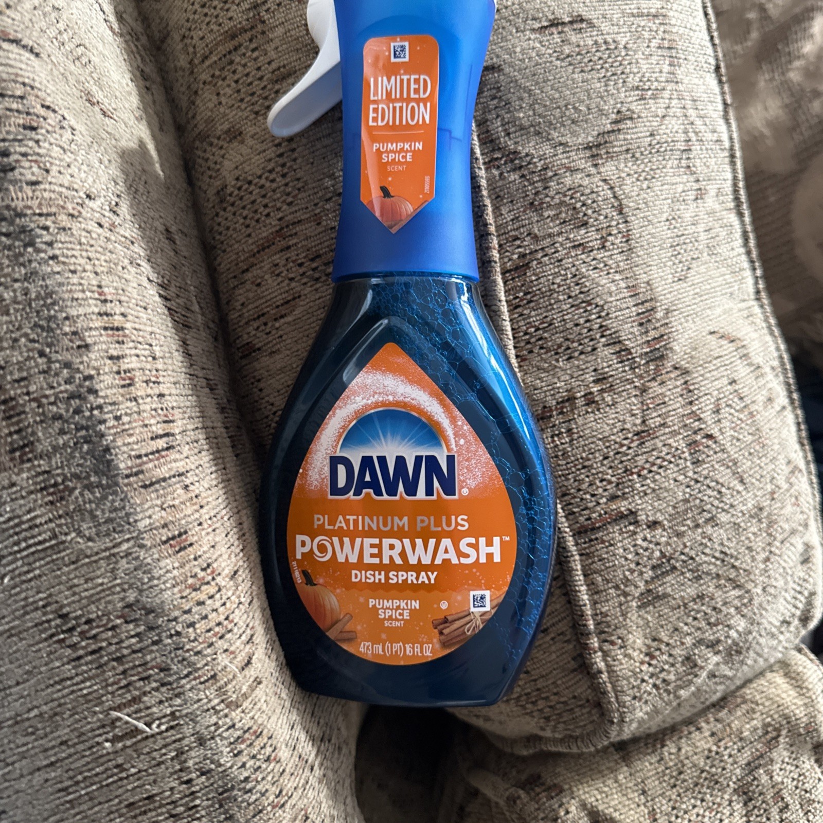 Limited Edition Dawn Powerwash Dish Spray Pumpkin Spice Platinum Plus New 1 Pack