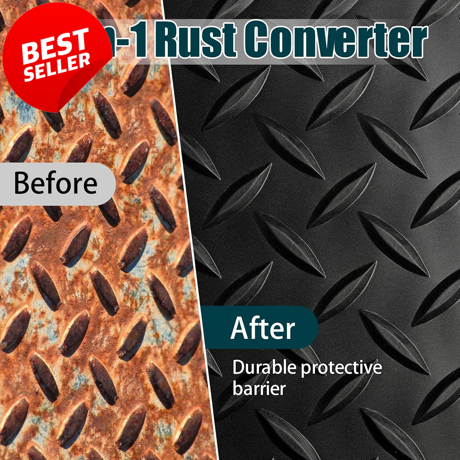 2-in-1 Rust Converter Metal Primer 35oz Heat Resistant Auto Marine – US