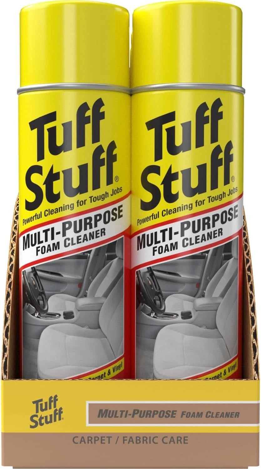 Multi-purpose Foam Cleaner, Use on Car Interior, Furniture, Carpet, 22 Oz Each