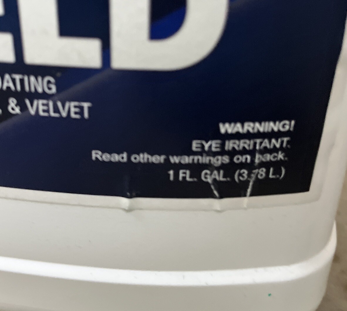Nanotech FABRIC SHIELD Hydrophobic Coating For Fabrics, Suede Etc. 1 Gal. New