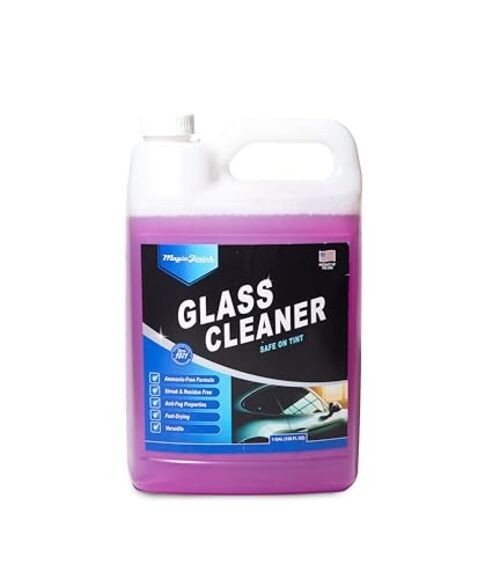 Car Glass Cleaner 1 Gallon – Ammonia-Free Window 128 Fl Oz – Pack of 1