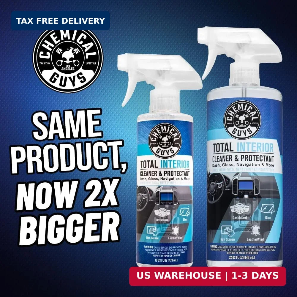 Chemical Guys Total Interior Cleaner & Protectant – Chemical Guys Interior Clean