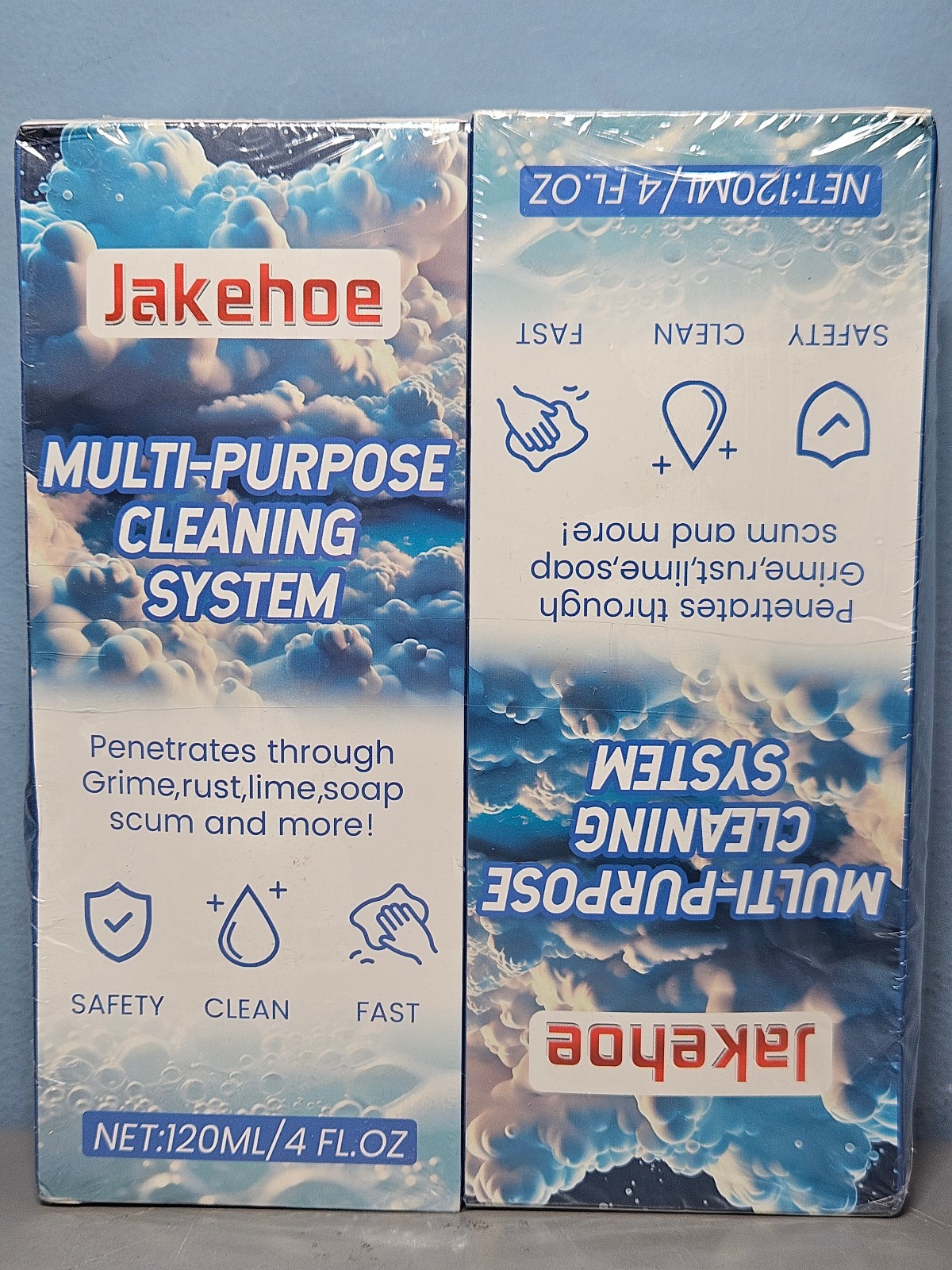 2Pk Jakehoe Multi-Purpose Cleaning System – New & Sealed Exp 2/28