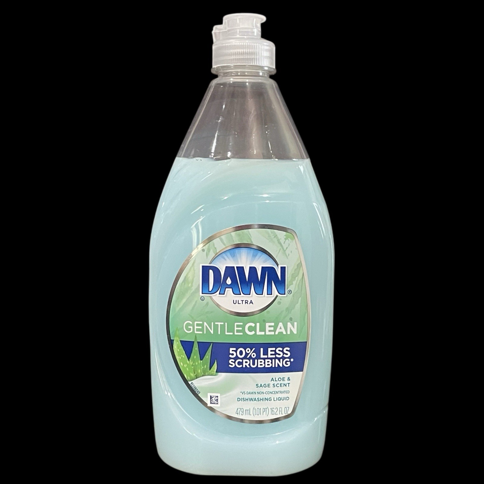 RARE Dawn Ultra Gentle Clean Aloe & Sage Scent Dishwashing Liquid Lot Of 2