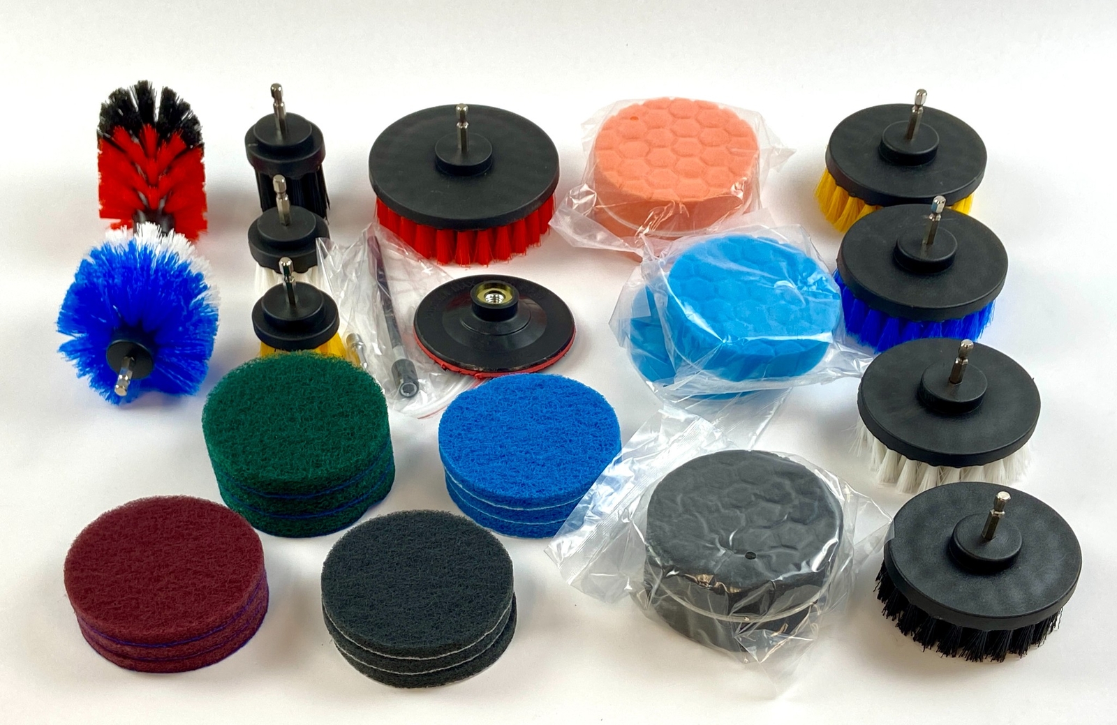 Jusoney Power Scrubber Cleaning Kit No Included Drill Lot of 30