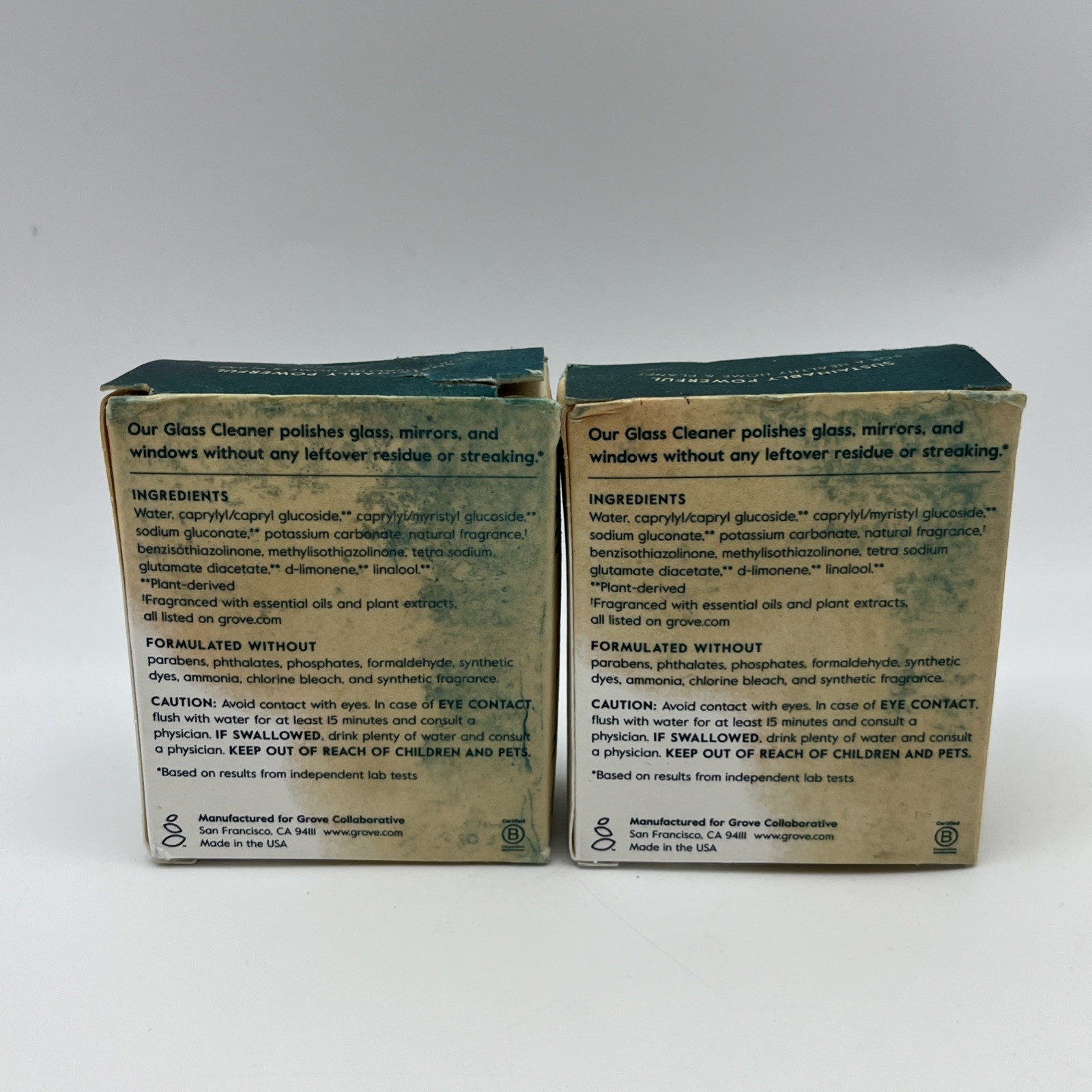 SEE PIC – Lot of 2 Grove Co. Glass Cleaner Concentrate Lavender Blossom & Thyme