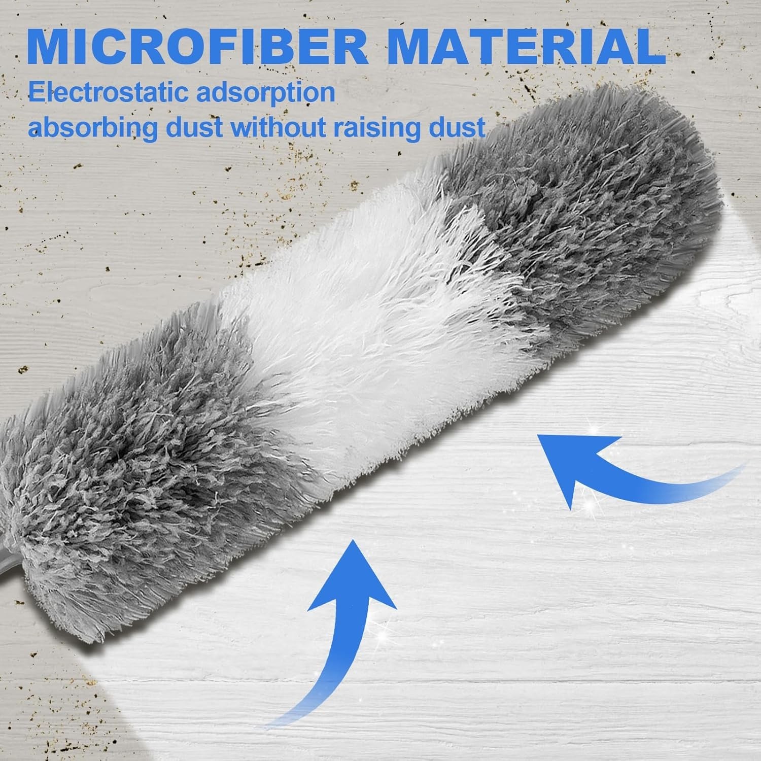 Ceiling Fan Cleaner Duster with Extendable Handle – Washable & Durable